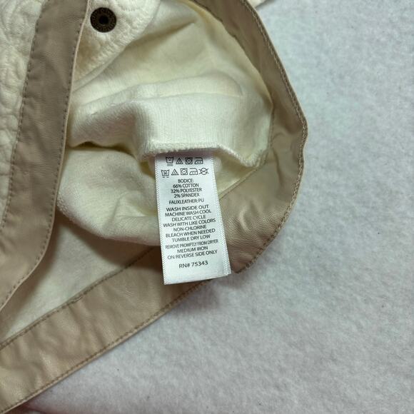 Aphorism Ivory Quilted Girl's Jacket size 18 Months 18M - Picture 5 of 6